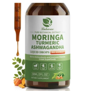 12-in-1 Organic Moringa Drops for Energy