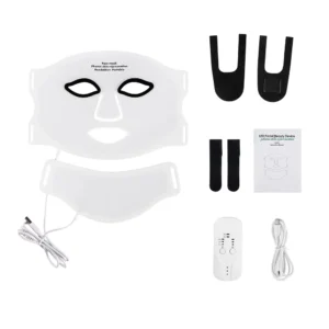 LED Face Mask With Neck Infrared Therapy